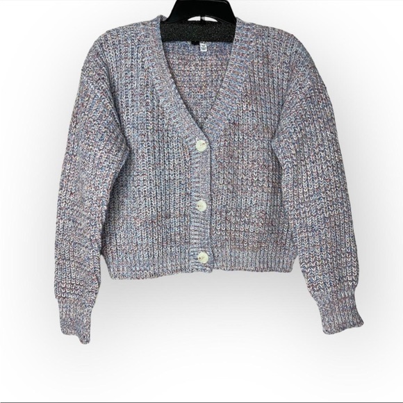 Women’s Grace+karma Marled Botton Cardigan, Size Small new with tag - Picture 2 of 6